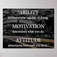 Habilidad, motivación, actitud