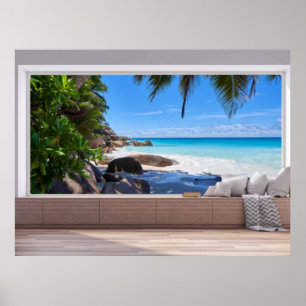 Póster Habitación con vistas.