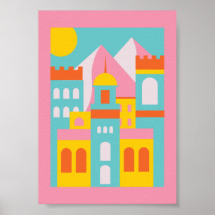 Póster Habitación infantil de Marruecos