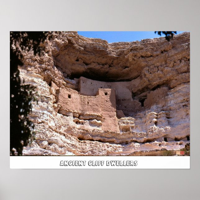 Póster Habitantes del Antiguo Acantilado (Frente)