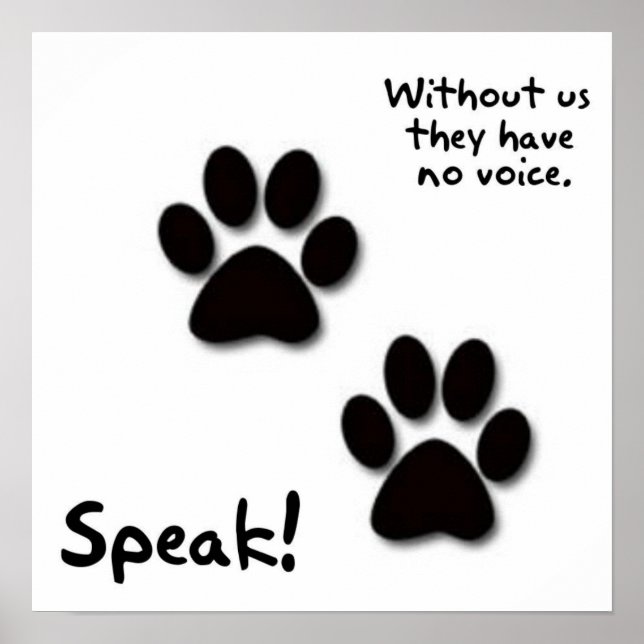 Póster ¡Habla! (Frente)