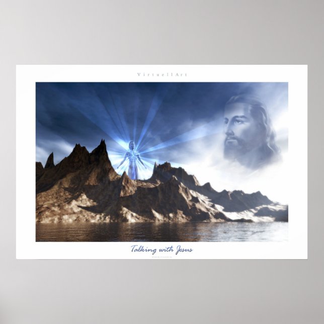 Póster Hablando con Jesús (Frente)