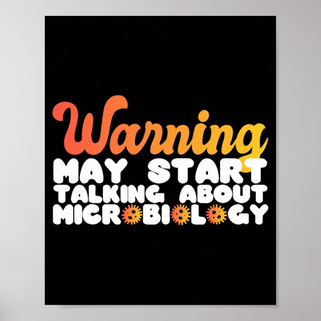 Póster Hablando de Microbiólogo 3 (Frente)