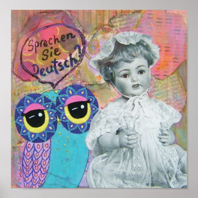 Póster ¿Hablas alemán? (Frente)