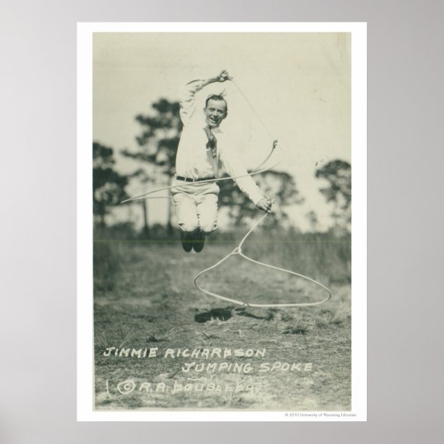 Póster Habló Jimmie Richardson. (Frente)