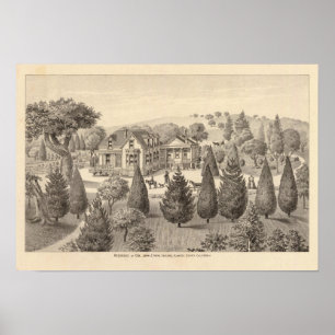 Póster Hace heno la residencia, Oakland, Alameda Co