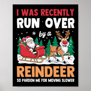 Póster Hace Poco Fui Detenido Por Navidades De Renos