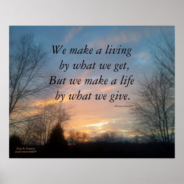 PÓSTER HACEMOS UN POSTER DE WINSTON CHURCHILL (Frente)