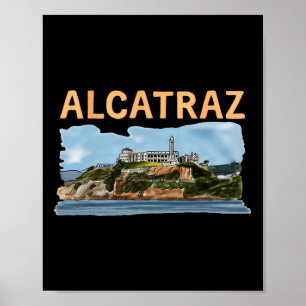 Póster Hacer a Alcatraz grande de nuevo divertido Trump A