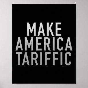 Póster Hacer a América Arancelaria Presidente Trump Aranc