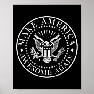 Póster Hacer A Estados Unidos Increíble De Nuevo El 4 De