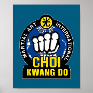 Póster Hacer Choi Kwang Artes Marciales Coreanas