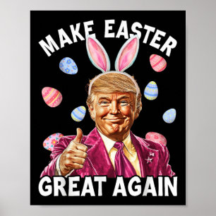 Póster Hacer de la Pascua una vez más divertida la primav