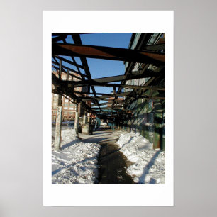 Póster Hacer frente al norte