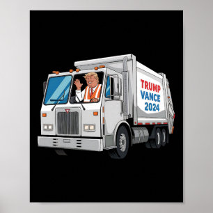 Póster Hacer grande la basura estadounidense de nuevo Tru