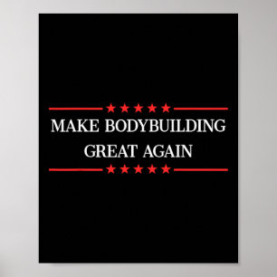 Póster Hacer Grande La Construcción De Cuerpos De Nuevo G