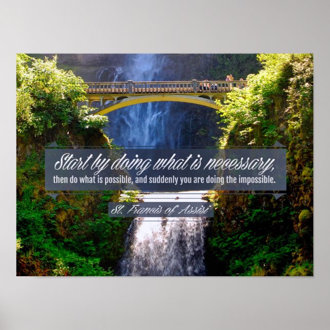 Póster Hacer Lo Imposible (Frente)