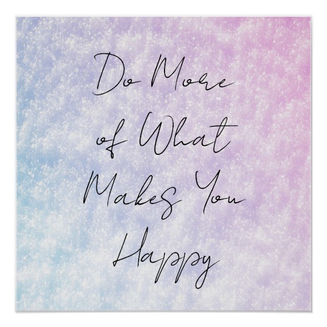 Póster Hacer más (Anverso)