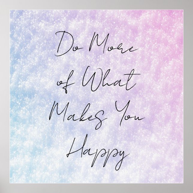 Póster Hacer más (Frente)