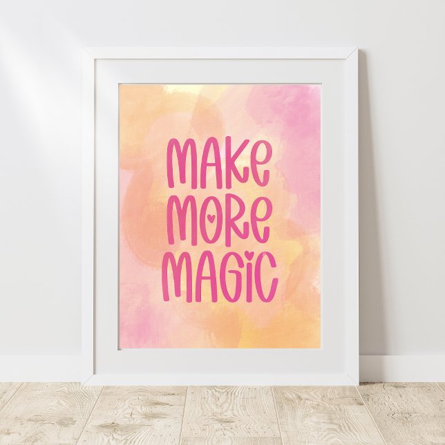 Póster Hacer más magia (Subido por el creador)