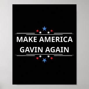 Póster Hacer que Estados Unidos Gavin vuelva a ser divert