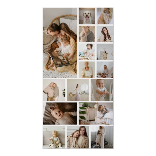 Póster Hacer que su propio Personalizado de 17 plantillas (Anverso)