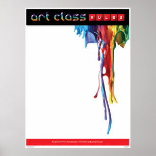 Póster Hacer sus reglas - Poster en blanco