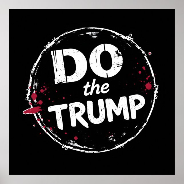 Póster Hacer Trump (Frente)