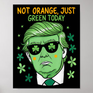 Póster Hacer verde de nuevo el Día de San Patricio - paro