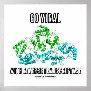 Póster Hacer Viral Con La Transcriptasa Inversa