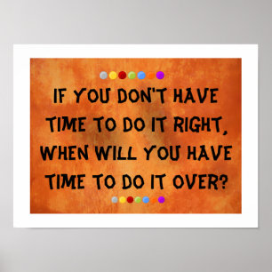 PÓSTER ¡HACERLO BIEN!