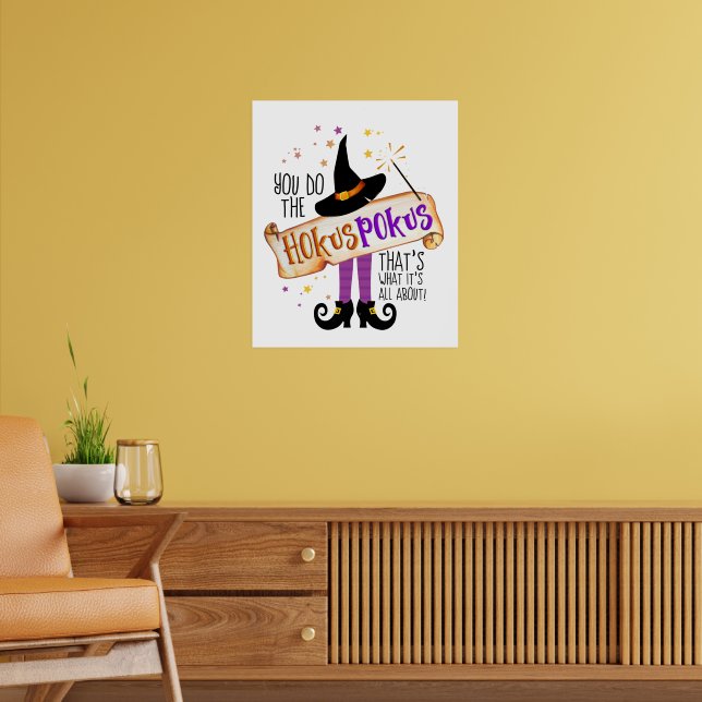 Póster Haces el Hokus Pokus Witch Magic ID982 (Salón 2)