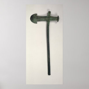 Póster Hacha neolítica, 2000-1800 A.C.