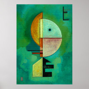 Póster Hacia arriba - Kandinsky