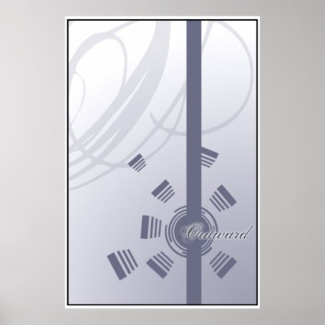 Póster Hacia el exterior (Frente)