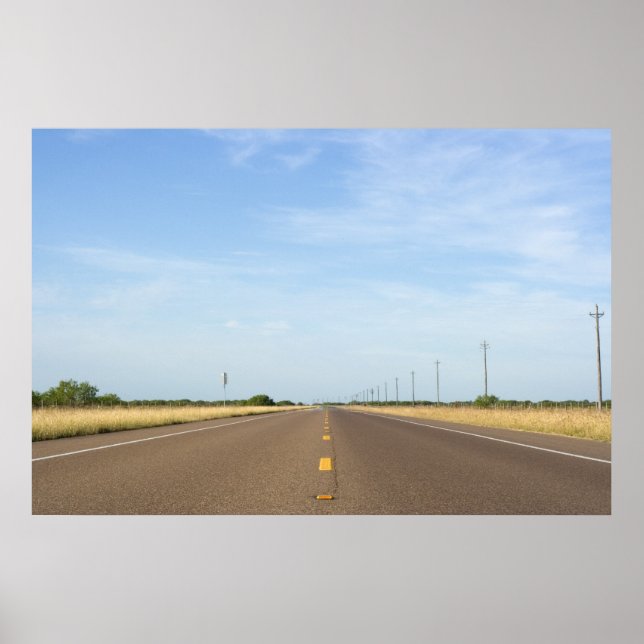 Póster Hacia el horizonte. (Frente)