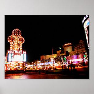 Póster Hacia el oeste Ho y poster de Riviera Las Vegas