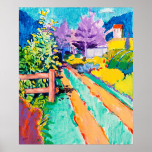 Póster Hacia el parque de Victoria