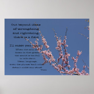 Póster Hacia fuera más allá de ideas