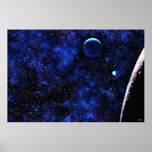 Póster Hacia la tierra limitado