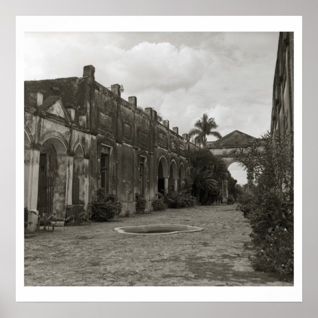Póster Hacienda Yaxcopoil, Merida, Yucatan, Mexico (Frente)