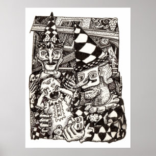 Póster Haciendo del hombre, por Brian Benson