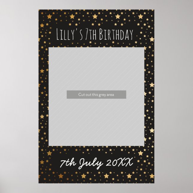 Póster Haciendo Poster del cuerpo de fotos mágicas (Frente)