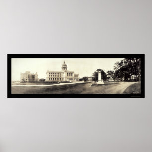 Póster Hackensack, NJ Court Photo 1913