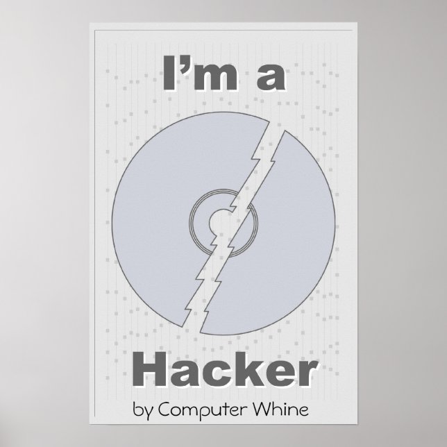 Póster Hacker (Frente)