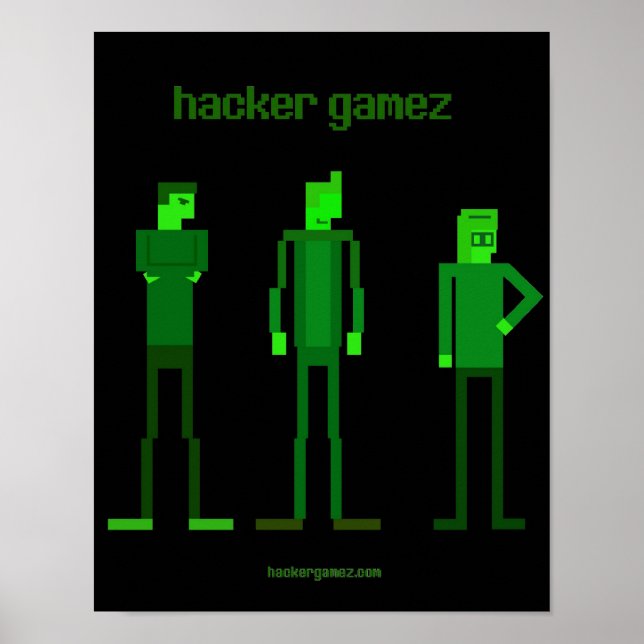 Póster Hacker Gamez Poster (Frente)