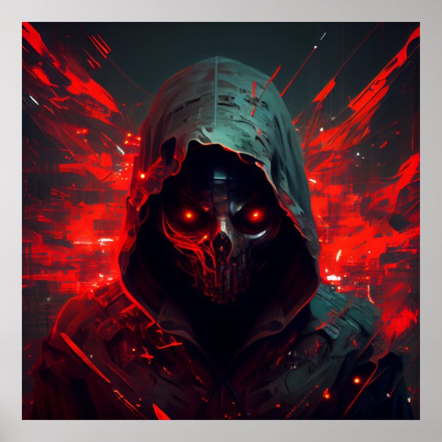 Póster hacker poster (Frente)