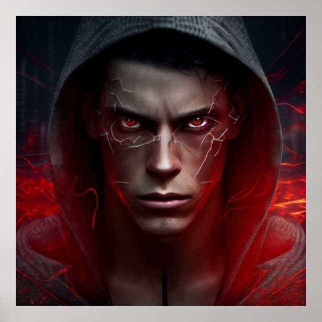 Póster hacker poster (Frente)