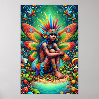 Póster Hada aborigen