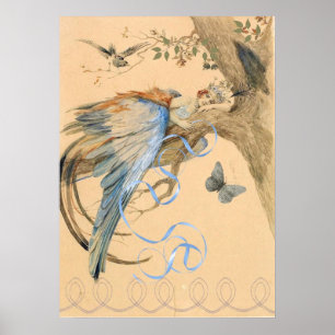 Póster Hada de bosque